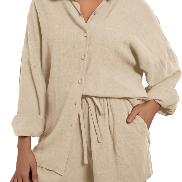 Tops - AUTOMET Two Piece Lounge Matching Loungewear Size XL